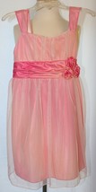 Gorgeous Dressy Formal Ombre Pink Girls Dress Size 5 I.N. girl Nordstrom... - £15.68 GBP