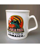 Ganja Park Revisit The Stoned Age Jamaica Cannabis Coffee Mug Cup HTF - $270.80 CAD