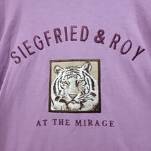 Siegfried and Roy at The Mirage Habitat Wilderness Tee Mens XL Purple T-... - $24.74
