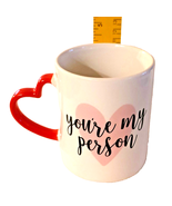 You&#39;re My Person Coffee Tea Mug Smart Living Love Valentines Hot Cocoa M... - $11.88