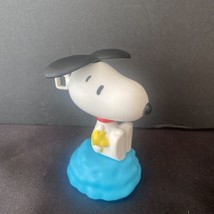 Peanuts Snoopy McDonald&#39;s Happy Meal Toy #10 Helicopter Snoopy 2018 - £4.63 GBP