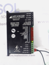 Advanced Motion Controls X05-12A8K Brush Type PWM Servo Amplifier C25A1B - $438.37