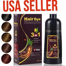 Meidu 500ML Black Hair Shampo Instant Color Meidu Hair Dye Color Shampoo Dye - £13.58 GBP+