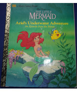 A Little Golden Book Walt Disney The Little Mermaid  1989 - $5.99