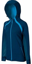 NEW Mizuno Osaka Hoodie Women Hooded Fleece Sweatshirt Jacket BLUE Sizes XXS-XXL - £11.33 GBP