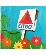 1960 Maine New Hampshire Vermont Road Map Citgo Gas &amp; Oil 2 Sided Vintag... - $39.99