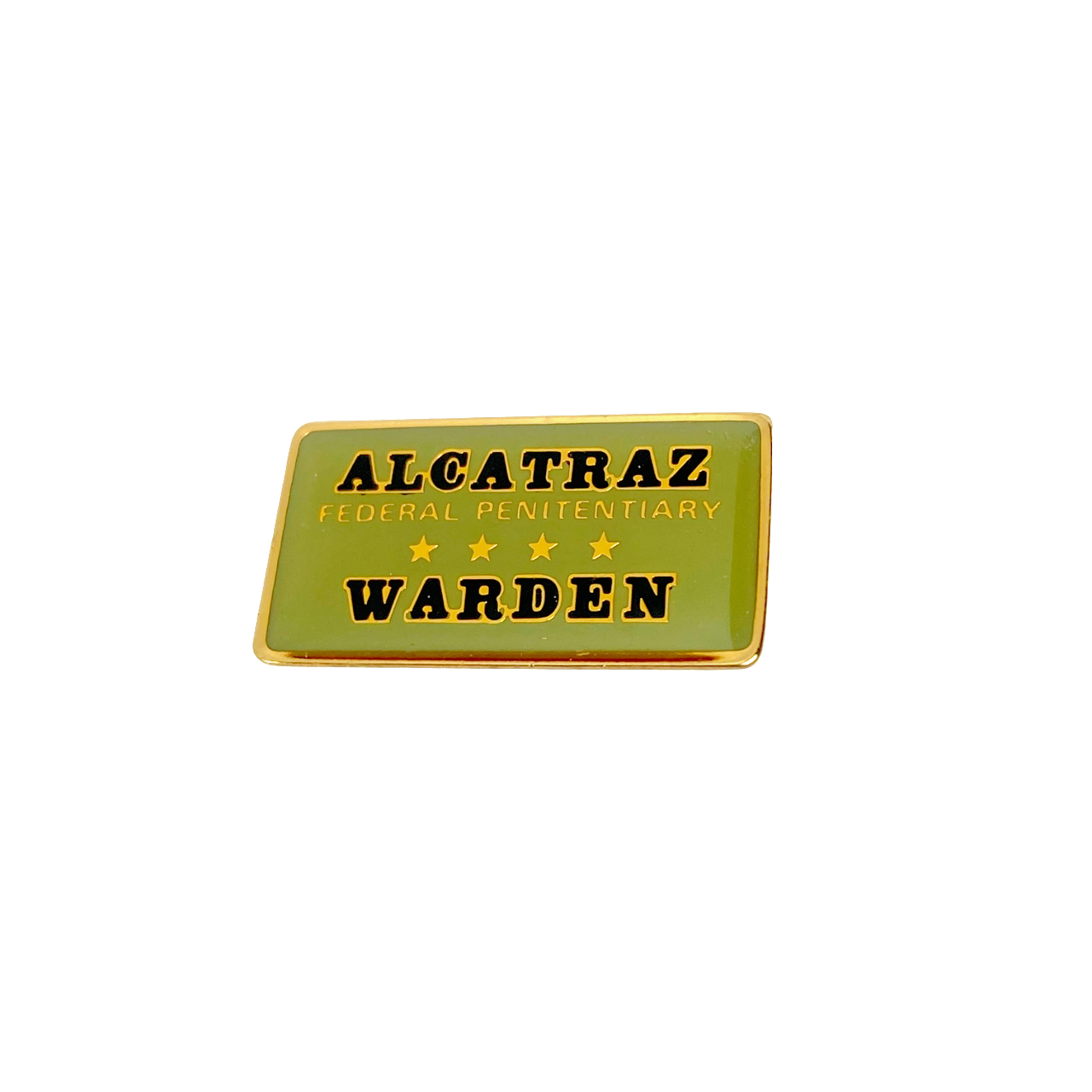 Alcatraz Federal Penitentiary Warden Pin - $4.95