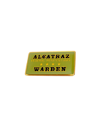 Alcatraz Federal Penitentiary Warden Pin - €4,32 EUR