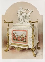 13905.Decor Poster.Room interior wall design.Victorian art object.Urn.Ornamental - £12.66 GBP+