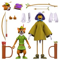 Ultimates! Disney Robin Hood - 7&quot; Disney Action Figure With Accessories Classic  - £72.10 GBP