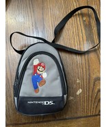Official Nintendo DS Embroidered Mario Carrying Case Travel Bag w/Should... - $17.26