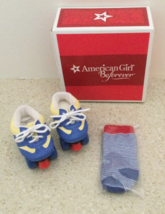 American Girl Julie’s Roller Skates With Socks NIB F7866-AF1C - $462.19 MXN