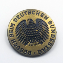 VTG Germany Federal Eagle Besuch Beim Deutschen Bundestag Parliament Pin Badge - £10.44 GBP