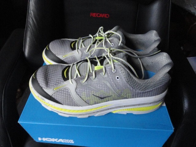 Authenticity Guarantee

Hoka One Bondi B Citrus / Grey  Size 12.5 M in t... - $145.00