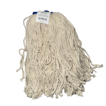 716C White Cotton Cut-End Lie-Flat Wet Mop Head, 16-Ounces - $9.90 CAD