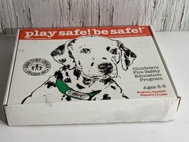 Play It Safe Bic Vintage Children&#39;s Fire Safety Education Program DVD Cards Text - £37.55 GBP