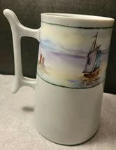 UNO "FAVORITE" BAVARIA MUG/TANKARD WITH SAILBOATS ON THE WATER image 3