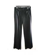 Celine Wool Blend Front Patch Pocket Flare Leg Pants Trousers Black Size... - $273.54 CAD
