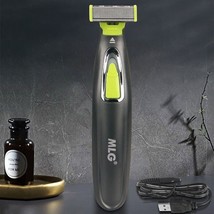 Men Women Electric Shaver Portable Full Body Trimmer USB T Shaped Blade Razor - $18.99