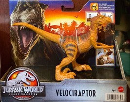 NEW Mattel Jurassic World Legacy Collection Velociraptor Dinosaur Action Figure - £9.88 GBP