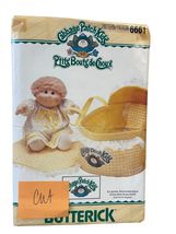 Cabbage Patch Kids Butterick 6661 Bed Carrier &amp; Pillow Pattern CUT - $8.66