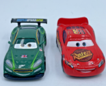 Disney Pixar Cars 2 Metal Diecast #9 Green World Grand Prix Britain Ligh... - $9.74