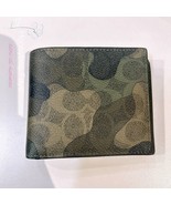 NWT Coach  MEN&#39;s 3 In 1 Wallet In Signature Camo Print CW232 - £78.07 GBP