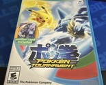 Pokken Tournament with Shadow Mewtwo Amiibo Card (Nintendo Wii U) WiiU - $31.78