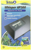 Tetra Whisper AP300 Aquarium Air Pump: Powerful Deep Water Aeration for Up to 30 - £101.89 GBP