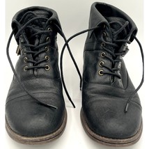 steve madden stinger bootie womens 9.5M hiking biker lace-up ankle boot - $411.82 MXN