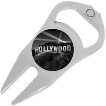 Hollywood Sign Golf Ball Marker Divot Repair Tool Bottle Opener - $11.76