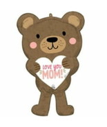 30 inch LOVE YOU MOM BEAR foil mylar balloon - €7,20 EUR