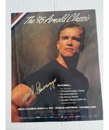 The 1995 Arnold classic poster signed Arnold Schwarzenegger bodybuilding - $606.65 CAD