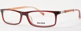 MIU VMU03A 2BE-1O1 Burgundy UNIQUE EYEGLASSES GLASSES 51-14-135mm (NOTES) - $1,599.44 MXN