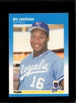 1987 Fleer #369 Bo Jackson Nmmt Rc Rookie Royals Nicely Centered *X16088 - £27.37 GBP