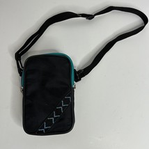 Vintage Photo Mate Nylon Carrying Bag Case w/ Strap Teal Purple Black 7&quot;... - $6.57