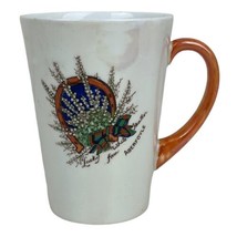 Vintage Aberfoyle Mug Scotland Lucky Carlton Crested China White Luster Mug - $14.03