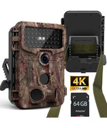 NEW VIEW 4K 48MP Trail Camera for Hunting, Game Cameras with Night Visio... - £164.66 GBP