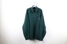 Vtg 90s Polo Golf Ralph Lauren Mens 2XL Spell Out Crest Turtleneck Sweatshirt - $98.95