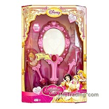 Yr 2007 Disney Princess Enchanted Tales Magical Talking Mirror with Brush &amp; Comb - £58.97 GBP