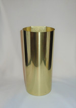 Brass Cylinder Wall Sconce Vintage 1970s-1980s Wall Lighting Light - £26.71 GBP