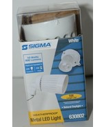 Sigma 630802 Weatherproof Metal LED Light 10 Watts 800 Lumens White - £20.01 GBP