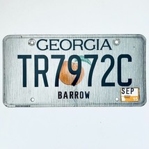 2015 United States Georgia Barrow County Passenger License Plate TR7972C - £6.58 GBP