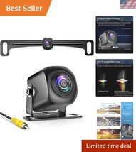 Compact 1080P Backup Camera - 170° Wide Angle, Night Vision &amp; Easy Insta... - $2,139.29 MXN