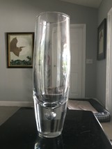 Vintage Heavy Murano Design Glass Bubble Vase - $93.49