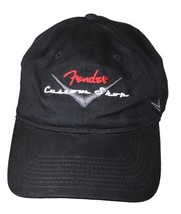 Genuine Fender Guitars Custom Shop Spell Out Logo Baseball Hat Cap Strap... - £11.34 GBP