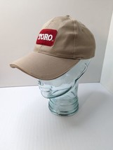 TORO RED LOGO TRACTOR EQUIPMENT KHAKI STRAP BACK BASEBALL HAT CAP FREE S... - $17.81