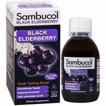 Sambucol Black Elderberry Syrup Original Formula,  7.8 Ounce Bottle - $25.36