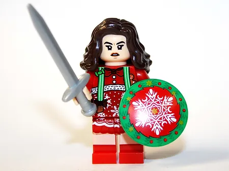 Gift Wonder Woman Christmas Holiday DC Comic Minifigure Mini Action Figu... - $7.70