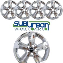 FITS 2021-2023 Kia Sorento LX with 17" 5 Spoke Rims CHROME Wheel Skins # 7021P-C - £92.40 GBP